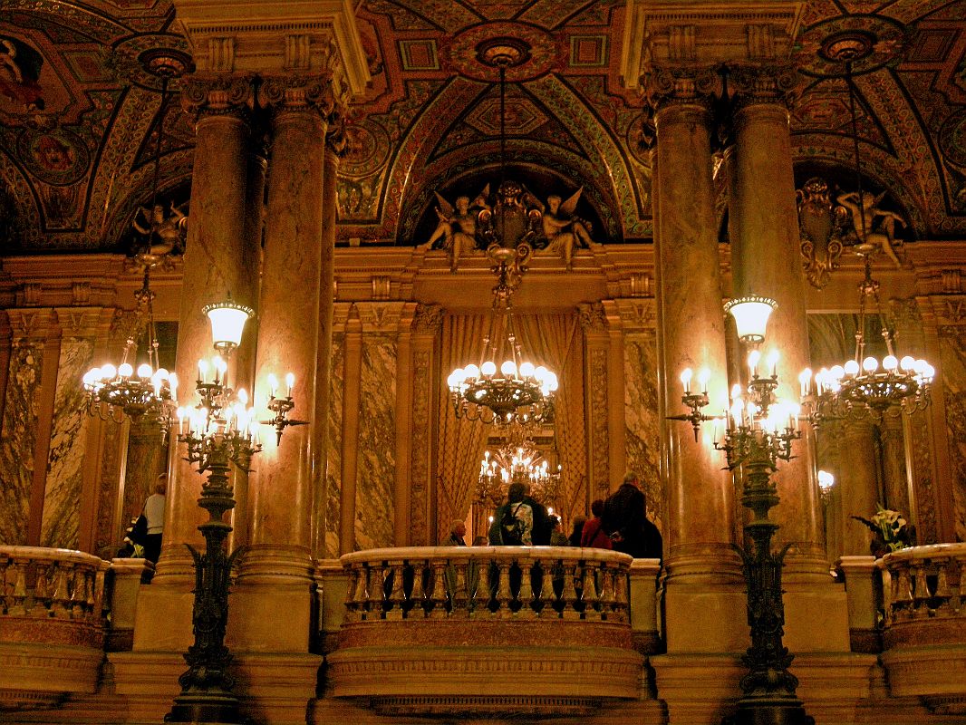 Paris Opera 03 Area Of The Grand Staircase Le Grand Escalier 